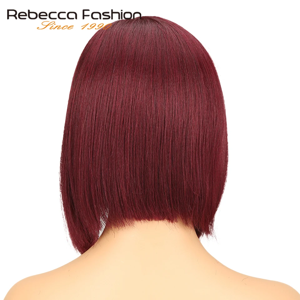 Rebecca ombre curto mix cor do cabelo