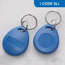 KT05 радиочастотные бирки для ключей, брелок для ключей с рчид для контроля доступа, NFC бирка RFID Маркер с ISO15693 13,56 МГц I код SLI чип