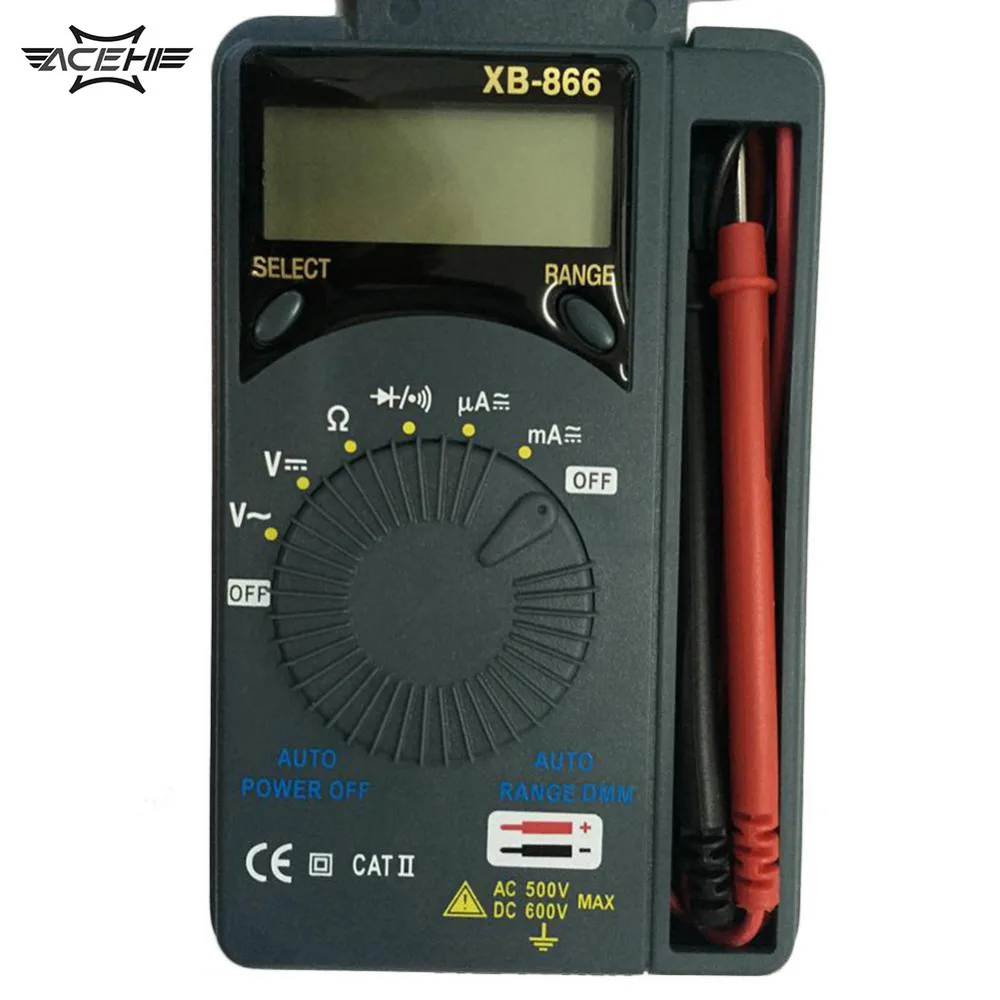 

Digital Multimeter Professional Auto Range AC/DC Pocket Multimeter Multimetro Multitester Voltmeter Tester Tool