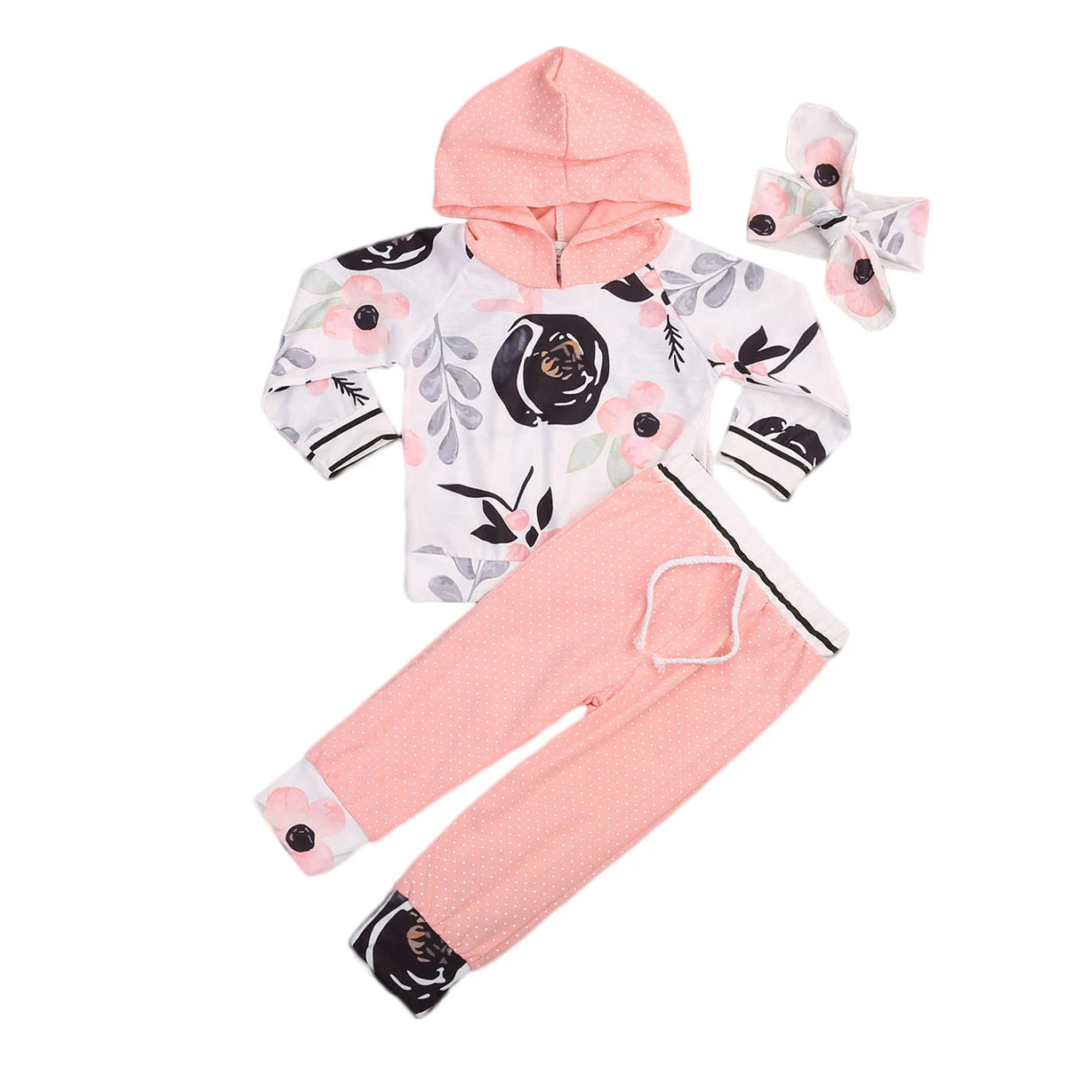 Baby girl hoodie set Clearance