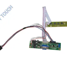 V. M70A VGA ЖК дисплей плате контроллера комплект для 14 дюймов 1366x768 LP140WH4-TLC1 WLED LVDS мониторы