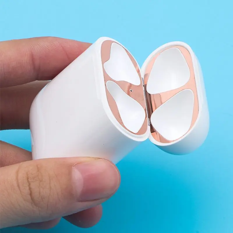 

Dust Guard Earphone Protection Dust-proof Ultra-Thin Metal for Apple Airpods