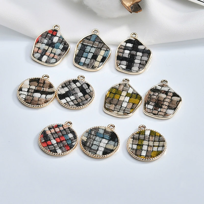

Autumn and winter alloying round shaped small fragrant wind cloth fitting material DIY handmade ornaments hanging