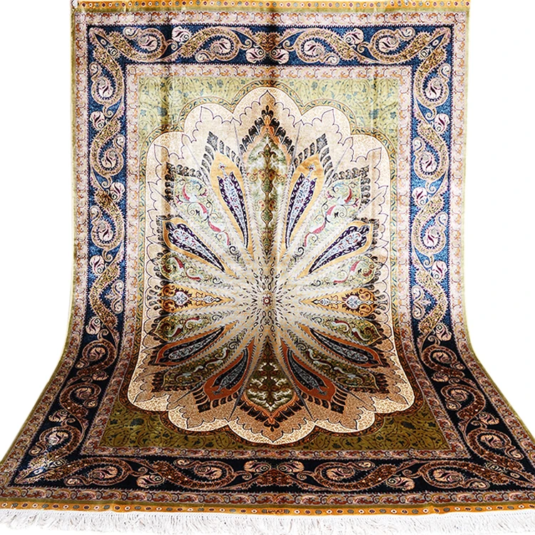 Us 6455 0 6 56 X9 84 Turkey Design Hot Silk Carpet Handmade Turkish Rugs Oriental Large For Living Room Carpets In Rug From Home Garden