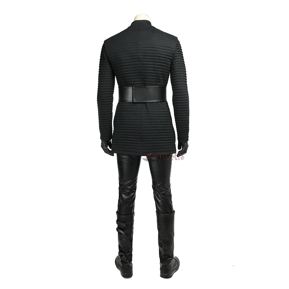 Athemis movie Star Wars The Last Jedi Kylo Ren/Ben Solo cosplay Costume custom made set High Quality