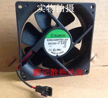 

Free shipping originaL 24V 3.6W 90*90*25MM SUNONKDE2409PTB1-6A dual ball inverter fan