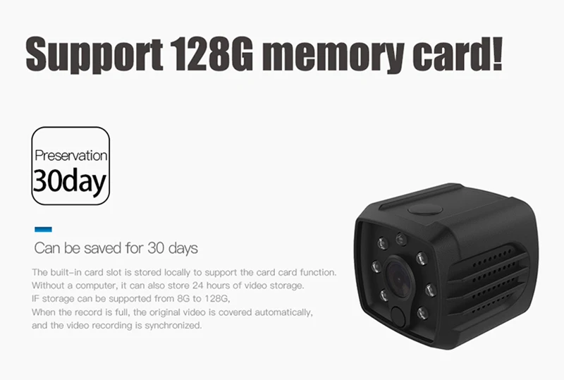 New H7 Mini WIFI Camera Sport Acrion Cam AP IP cctv Camera Wide Angle H.264 IR Night Vision Motion Detect Alarm Camcorder