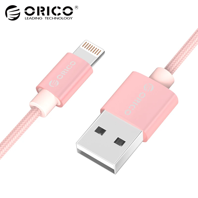 Beste ORICO USB Kabel voor iOS 10 USB TYPE A om Verlichting 8 pin Data Sync Charger Cable Mobiele Telefoon Kabels