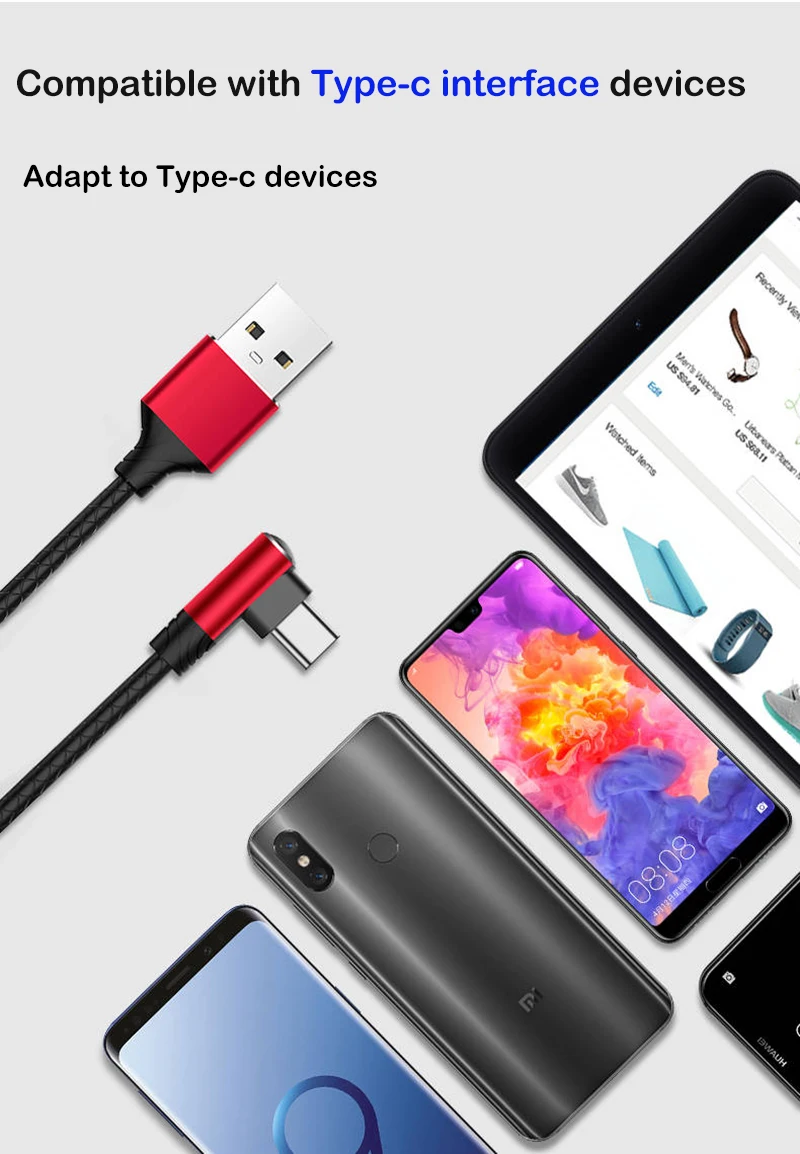 Магнитный течёт светильник светодиодный Micro USB кабель для samsung type-c зарядки для samsung One Plus 6 5T1M магнит зарядное устройство type C кабели