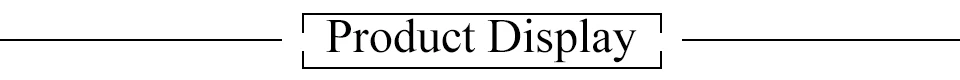3.Product display
