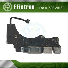 Início de 2015 ano io placa para macbook pro retina 13 aa1502 i/o usb hdmi cartão leitor placa porto 820-00012-a emc 2935