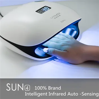 

Professional SUN4 UV Lamp Phototherapy Machine 48W Nail Dryer Led Nail Lamp for Manicure Curing Finger UV LED Gel Polish Tools