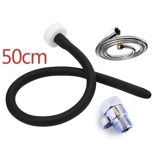 Hand Hose Bidet Shower Water Enema Rectal Tubing Anal Wash Shower Enema
