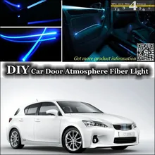 Для Lexus CT 200 h/F внутренняя настройка окружающего света атмосферное волокно-оптическое освещение внутри дверной панели Настройка освещения