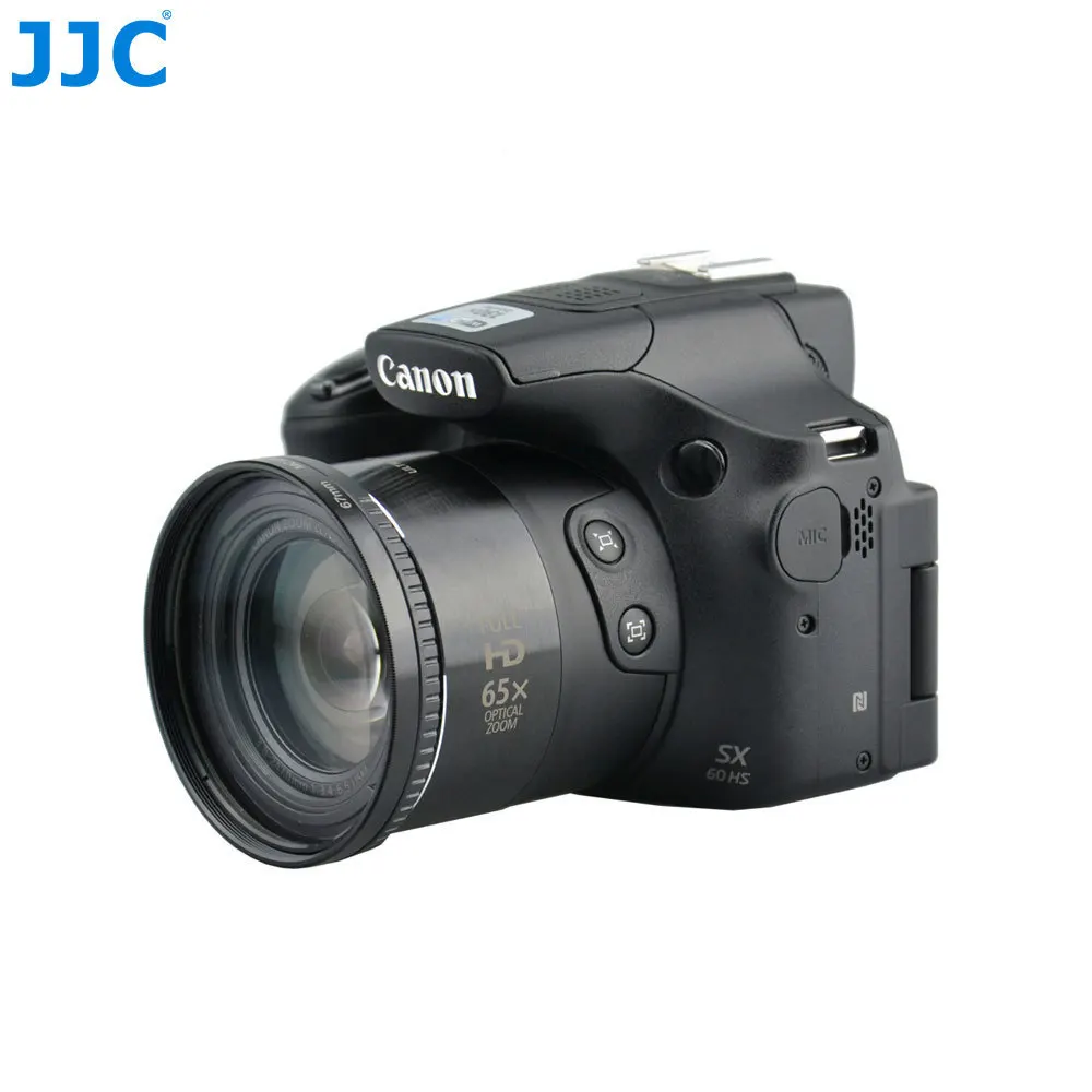 JJC 67 мм объектив фильтр переходное кольцо крепления трубка для Canon SX60 hs SX520 hs SX40 hs SX30 является SX20 является