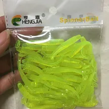 50шт новые горячие приманки спираль Т рыбы мягкие приманки weest softbaits искусственного гринд в полоску бас рыбалка снаряжение снасти спиннинг инструменты