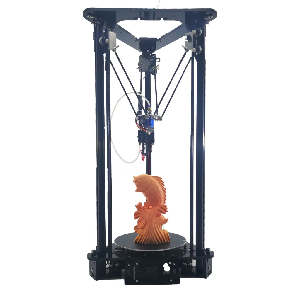

Sinis T1 / T1-plus 3D Printer Kit High Precision Delta 3D Printing Machine DIY Kit Self Assembly 3D Printers with Laser Engraver