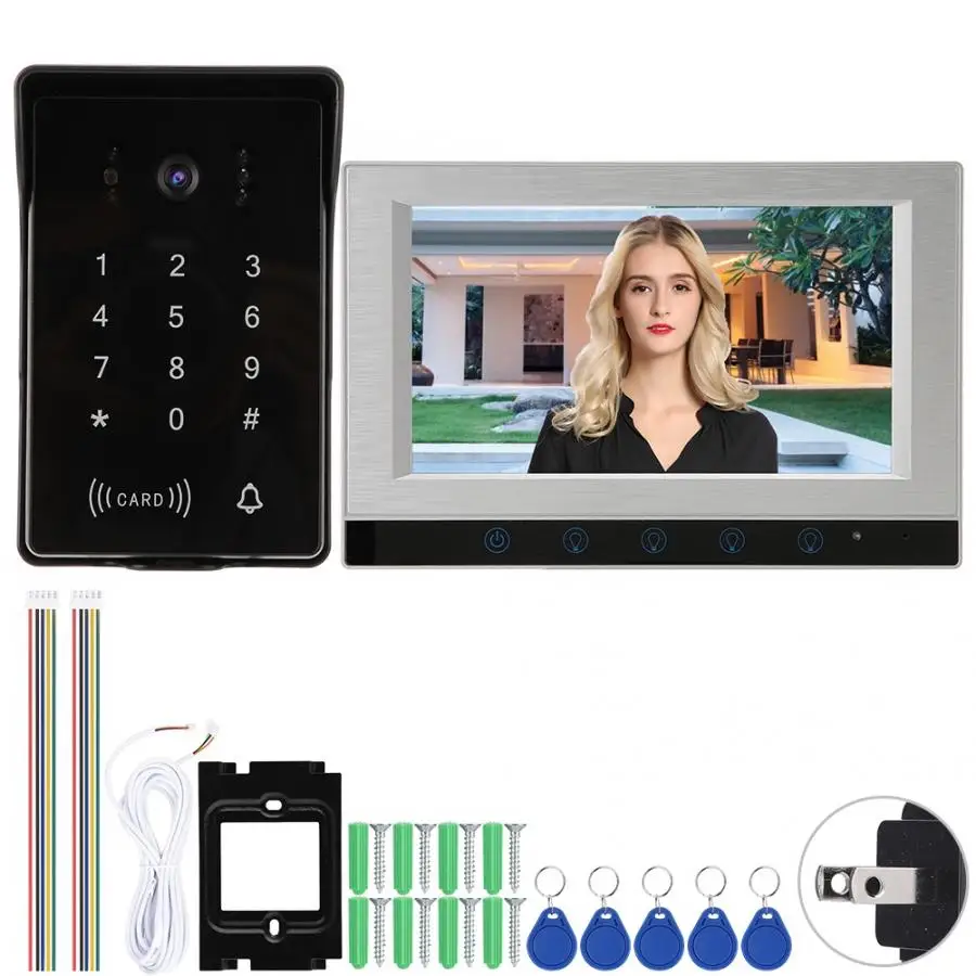 

7 Inch Intercom Video Doorbell Wifi High-Definition Door Phone System