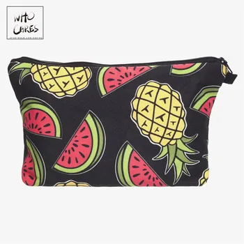 

Who Cares Fashion printing fruit Makeup Bags Cosmetic Organizer Bag Pouchs For Travel Ladies Pouch Women Cosmetic Bag