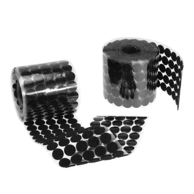 TEHAUX Lot De 306 Paires De Points Auto-adhésifs En Fibre De Polyester