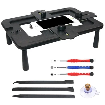 

Positioning Fixture Kaisi 7 Inch Universal Mobile Phone LCD Clamping Under Screen laminating Fixture Repair Hand Tool Kit