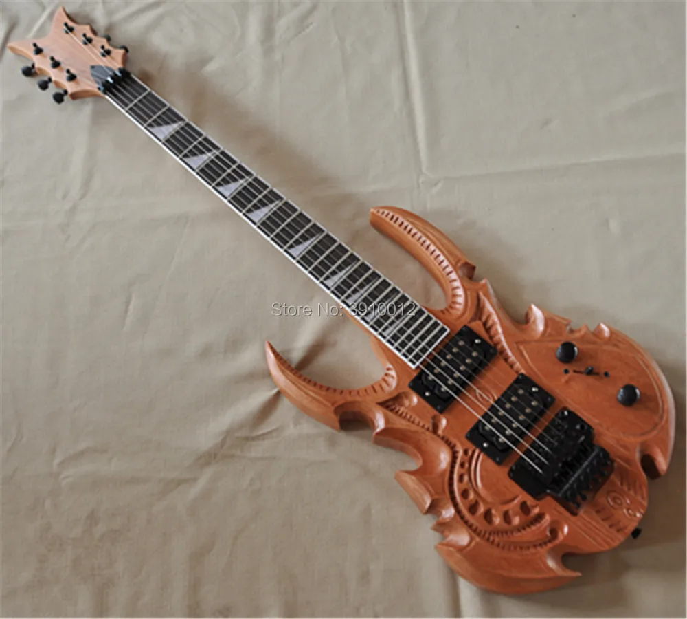 Custom New carven guitar with ebony fingerboard quality body 6 string electric guitar 