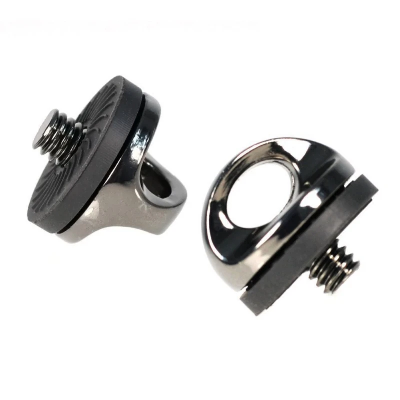 

New 1/4" Screw For DSLR SLR Camera Strap Tripod Quick Release Plate Mount Camera Shoulder Strap Screw Anti-slip Mount Connector