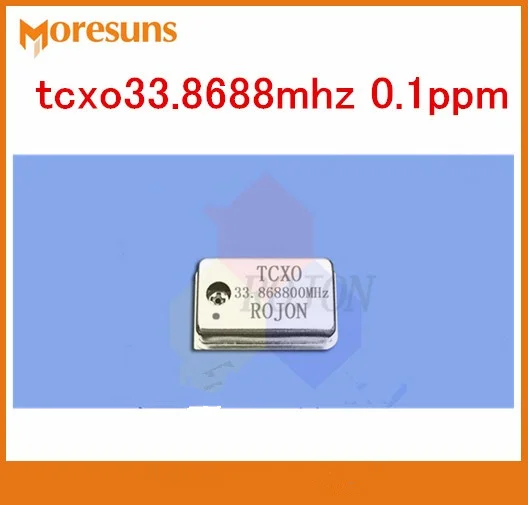 2 шт./лот, стерео, сделай сам, высокоточный, температурно-компенсационный кварцевый генератор tcxo 33,8688 МГц, 0.1ppm, аксессуары