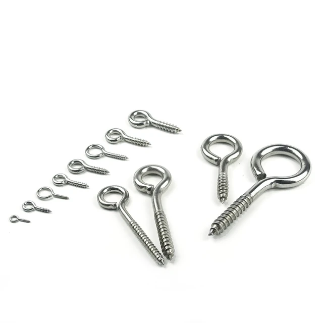 500 pcs Eye Screws DIY Jewelry Wood Products Processing Hardware