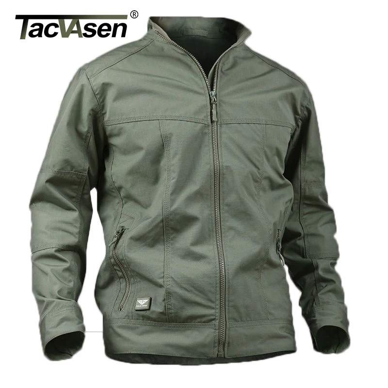 

TACVASEN Military Men Jacket Waterproof Anti-Pilling Tactical Jacket Softshell Summer Spring Breathable Army Jacket TD-YCXL-018