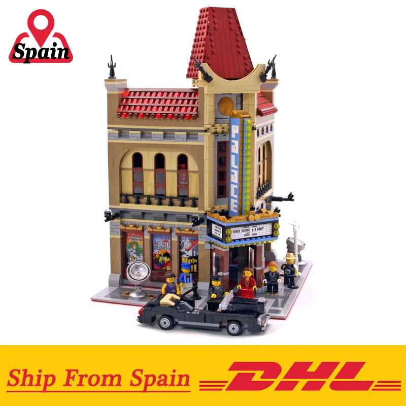 

DHL Create Series Palace Cinema 15006 Building Blocks Bricks Toys Gift Compatible With Legoings 10232