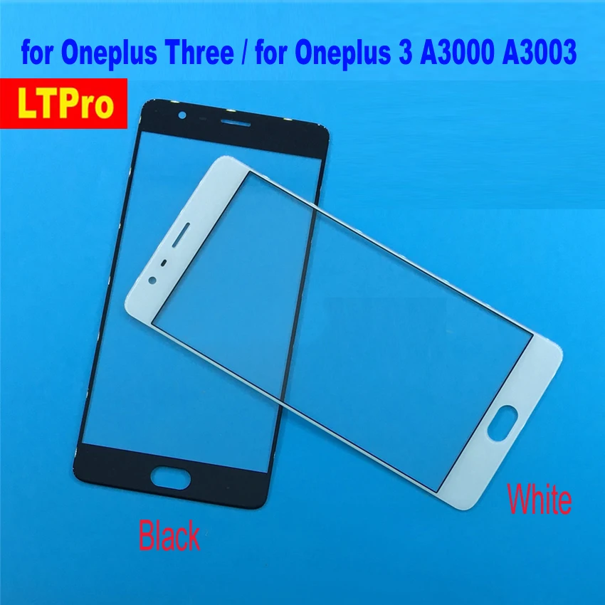 LTPro Top Quality For Oneplus 3 New Glass Front Outer Lens Touch Screen