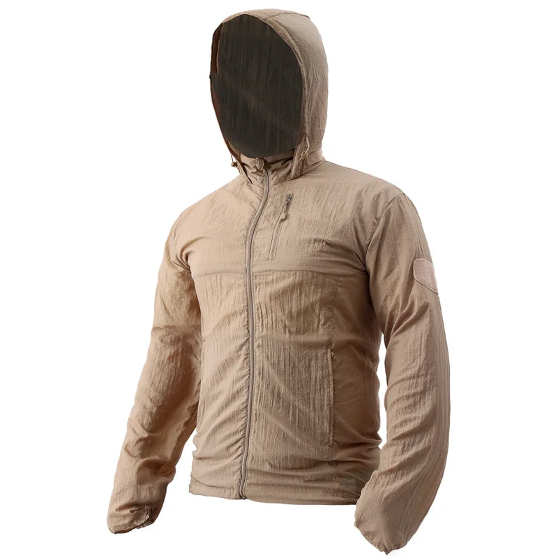 

Multicam Tropic Camo Hunting Jacket MTP Ripstop Field Hunting Jakcet MTP for Outdoor Hunting Jacket with Hoody