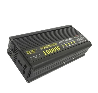 Чистая Синусоидальная инверторная 12V 24V 48V 60V до 220V 2000W 3000W 5000W 50HZ Бортовая бытовые фотоэлектрические - Цвет: 12V 1000W