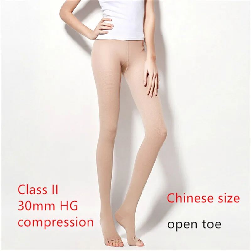 

24 TO 32 mmHG anti-medical treatment of venous class 2 compression tights care nurse prevent varicose compressure tights