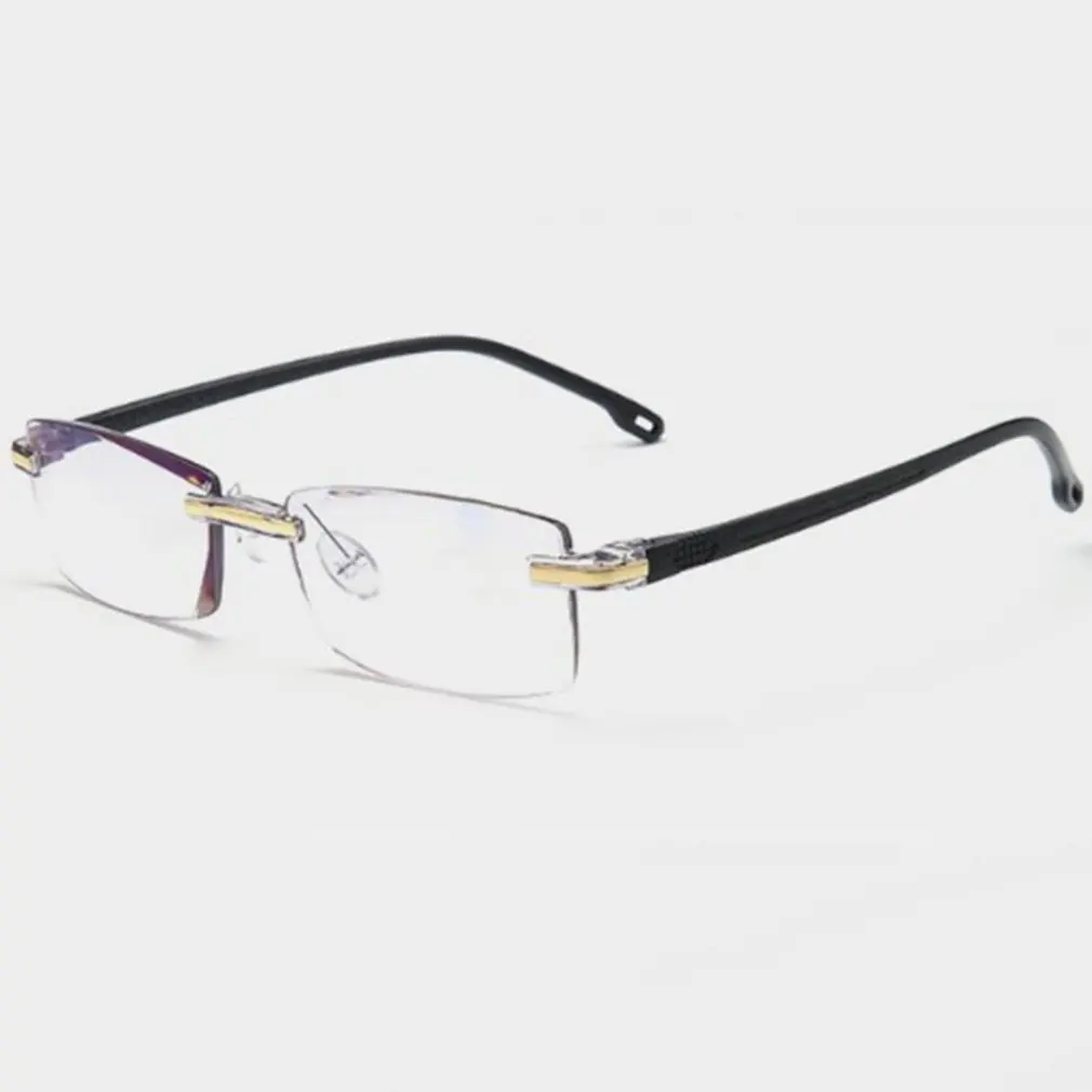 Высококлассные мужские увеличительное для чтения очки беспламенные лёгкие очки лупа объектив для пожилых людей - Цвет: 01