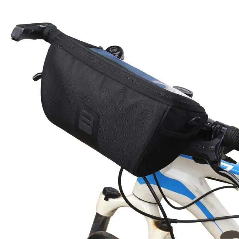 

Multi-function Black Bicycle Bag Removable Foldable Cycling Front Handlebar Bag for MTB Folding Bikes Bicycle Accessories