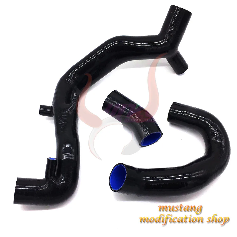 

car silicone hose Radiator Fit High quality FOR Benz SMART 1000 451 1.0T Black blue red