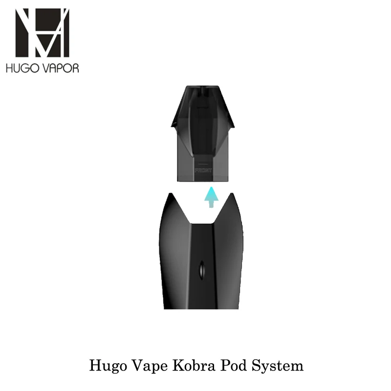 Новейший картридж Pod Vape Kit Hugo Vapor Kobra стартовый набор система Все в одном 1 8 мл 500 мАч