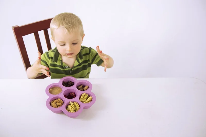 Силиконовая форма для льда с крышкой 1 шт. 7 отверстий|molde silicone|mold baby siliconemold silicone mold
