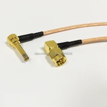 3g 4G антенна внешний кабель SMA штекер прямой угол к MS156 правый угол RG316 коаксиальный кабель 15 см 6 дюймов косичка