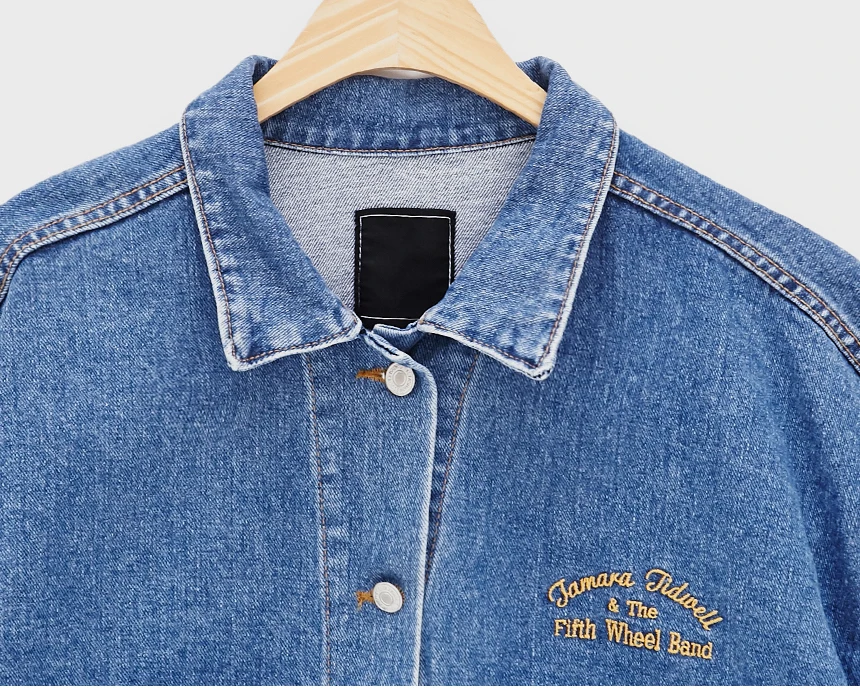 Goedkoop J40780 Hoge kwaliteit 2018 Herfst Mode Denim Bovenkleding Jassen Jeans Jassen Losse Casual BoyFriend Stijl Denim Jassen