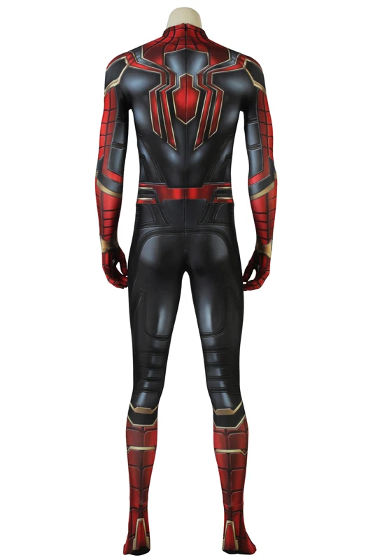 New Spider-Man homecoming Avengers Infinity War Cosplay Peter Parker Costume Hallowmas Jumpsuits Mask Accessories