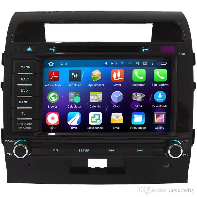 Discount 8" Android Car DVD Player with TV/BT GPS 3G WIFI,Audio Radio Stereo,Car PC/multimedia headunit for TOYOTA LAND CRUISER 2008~2014 0