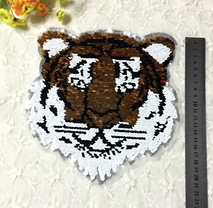 2017-NEW-Tiger-Reversible-Change-color-Sequins-Sew-On-Patches-for-clothes-DIY-Patch-Applique-Bag (1)
