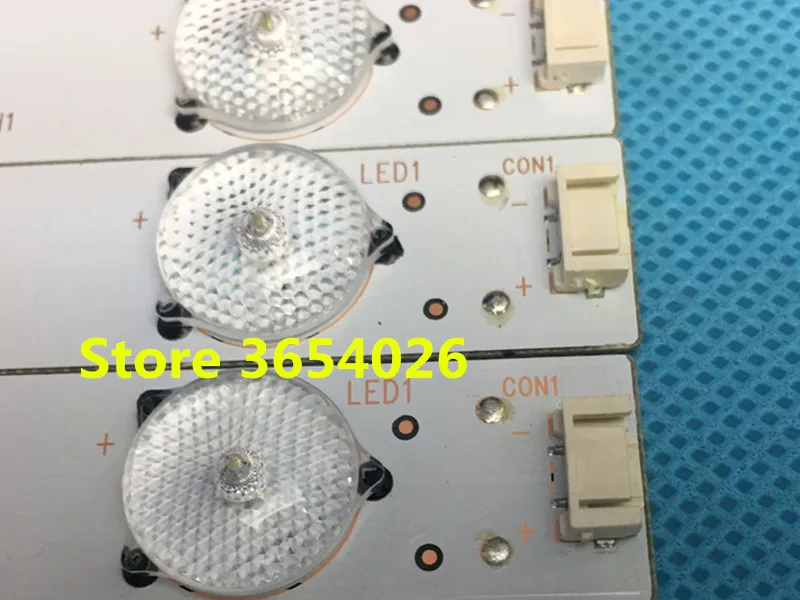 8 шт./лот для подсветки Skyworth 40E3000/3500 5800 W40000 3P00/2P00 VER0.0|Эффект освещения сцены| |