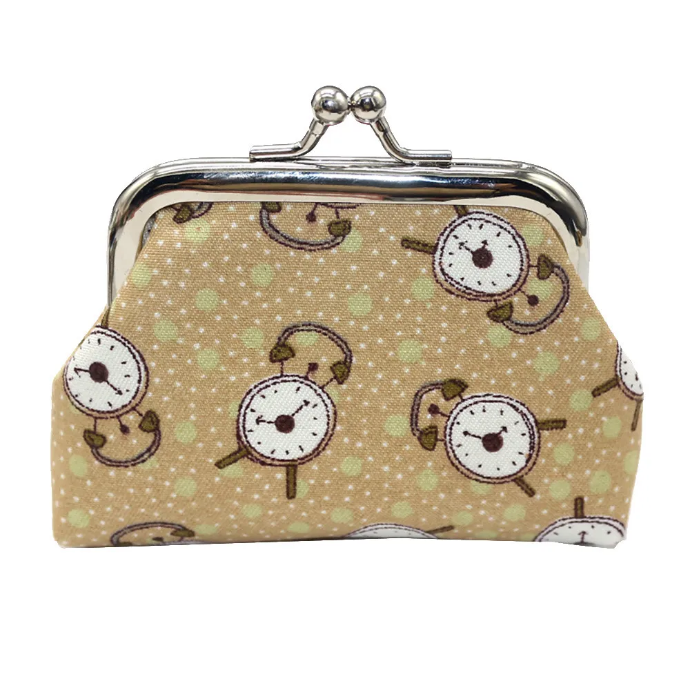 

Women's Fashion Dots Coin Purse Retro Money Bag Change Card Holders Small Wallet Clutch Purse Summer Mini Portamonete Donna