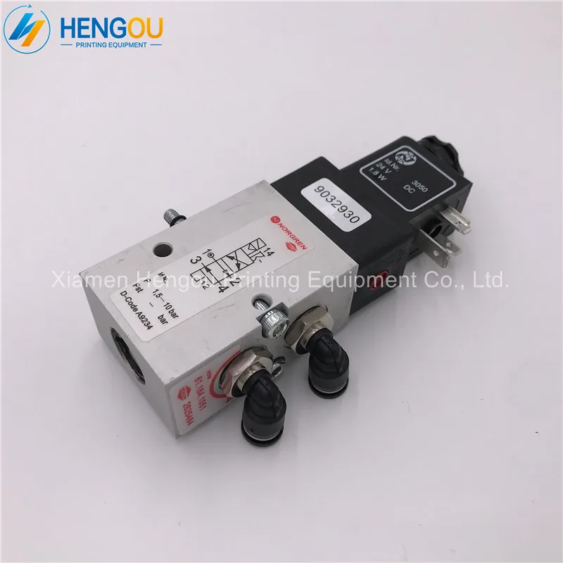 

5 Pieces High Quality 61.184.1051 Heidelberg SM102 CD102 Printing Machine 4/2-way Valve 24V 1.8W 2625484