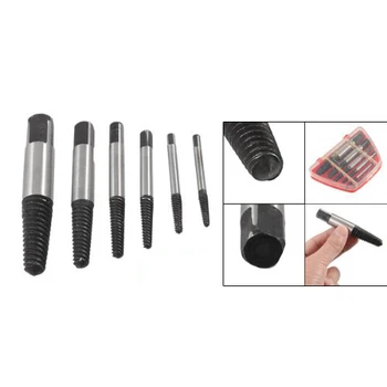 

Best Selling 6 Pcs Hardware Tool Screw Bolt Nut Extractor Remover Tools Set