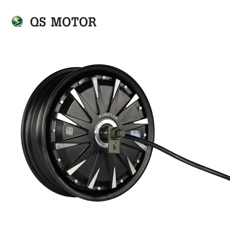 

QSMOTOR 2000w 12inch 260 V1 48/60V/72V 60-70KPH Electric Scooter Brushless DC In-Wheel Hub Motor